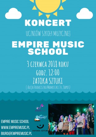 Plakat Koncert Empire Music School